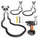 Garage Metal Wall Hanger 8 Installation, Heavy Hook Display Hanger, Used For Garden Tools Water Pipe Storage Tools Bearing Heavy Metal Hooks_maomaolike.com