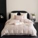 2 Girlish Heart 100S Long Staple Four-Piece Set Fresh Floral Embroidery Duvet Cover Sheet 100% Cotton For 1.8m Bed_maomaolike.com