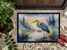 Blue Heron Emerging As The Day Fades Doormat Front Door Mat Indoor Outdoor Rugs For Entryway, Non Slip Washable Low Pile, 24H X 36W_maomaolike.com