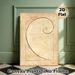 Golden Ratio Fibonacci Spiral Painting Poster, Vintage Aged Paper-style Geometric Poster, Minimalist Mathematical Art Decor For Home Office & Study_maomaolike.com