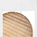 Handmade Bamboo Woven Drying Tray Storage Farmhouse Round Steamed Bun Non-Porous Vegetable Washing Fruit Basket For Home_maomaolike.com