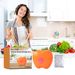 Jue-Fish Plastic Wrap Storage Box, Kitchen Household Wall Hanging Large Capacity Storage Bag Hanging Wall Extraction Storage_maomaolike.com