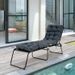 1 Pc Outdoor Lounge Chaise Cushion With String Ties For Garden Poolside_maomaolike.com