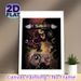 The Binding Of Isaac Rebirth Painting Poster, Dark Gothic Horror Cartoon Poster, Immersive Game-themed Wall Decor Suitable For Game Room, Bedroom_maomaolike.com