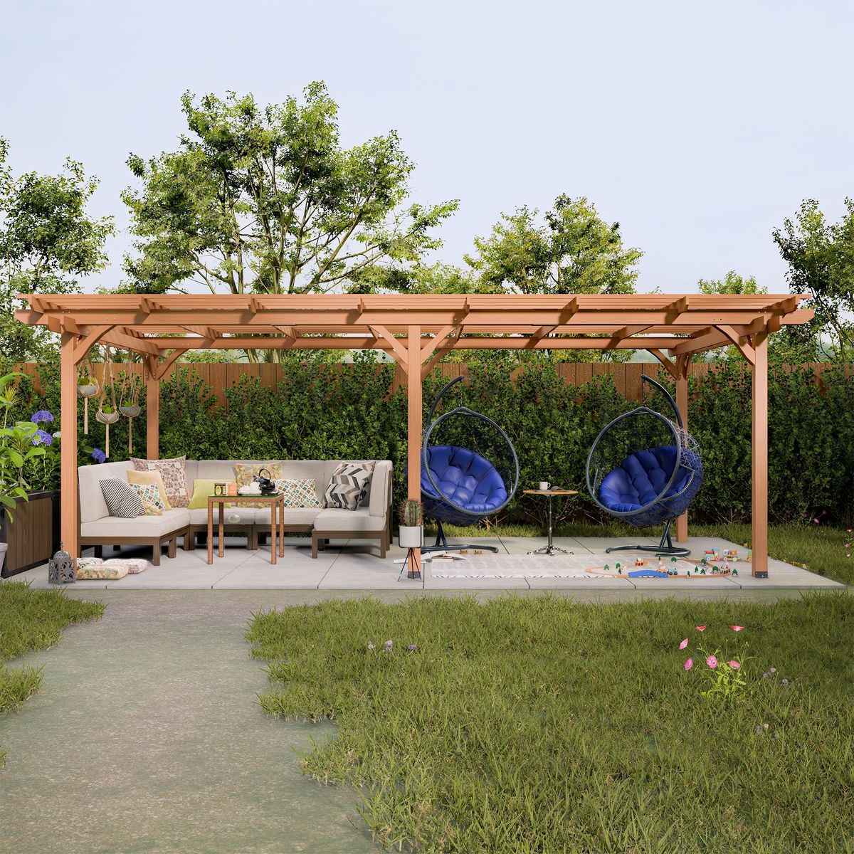 Outdoor Gazebo Wooden_maomaolike.com