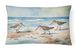 Birds, Birds, Birds Throw Pillow Throw Pillow For Indoor Couch Bed Outdoor Patio Washable, Sandpipers 7526,12Hx16W_maomaolike.com