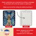 Afghan Hound My Angel Porcelain Ornament Christmas Tree Hanging Decorations For Home Christmas Holiday, Rectangle, Gift, Multicolor_maomaolike.com