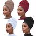 Unisex Solid color baotou scarf Sweatcloth variable headscarf multi-color_maomaolike.com