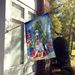 Harlequin Great Dane Christmas Reindeer House Flag Large Porch Sleeve Pole Decorative Outside Yard Banner Artwork Wall Hanging, Polyester, House Size, Multicolor_maomaolike.com