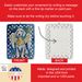 Bedlington Terrier My Angel Porcelain Ornament Christmas Tree Hanging Decorations For Home Christmas Holiday, Rectangle, Gift, Multicolor_maomaolike.com