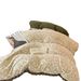 Class A Carved Milk Velvet Rabbit Fur Ball Four-Piece Set Light Luxury Style Three-Dimensional Coloring Burnout Cow_maomaolike.com