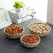 Handmade Farmhouse Round Tray Steamed Bun Storage Bamboo Household Fruit Washing Vegetables Draining Small Basket_maomaolike.com