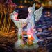 Colorful Lights Angel Statue Garden Courtyard Creative Decorative Ornaments Solar Night Light Resin Craft Designer Home Decor Deko Arredamento_maomaolike.com