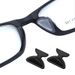 Unisex Airbag glasses nose pads patch plate glasses heighten nose bridge decompression mark non slip silicone adhesive air nose pads_maomaolike.com