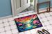Lotus In Color Doormat Front Door Mat Indoor Outdoor Rugs For Entryway, Non Slip Washable Low Pile, 24H X 36W_maomaolike.com