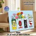 Beer Can & Floral Themed Painting Poster, Vibrant Hand-drawn Colorful Poster, Unique Decorative Design With Assorted Flowers In Styled Beer Cans_maomaolike.com