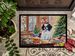 Japanese Chin Christmas Cookies Doormat Front Door Mat Indoor Outdoor Rugs For Entryway, Non Slip Washable Low Pile, 24H X 36W_maomaolike.com