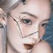 Unisex Fashion Round Diamond Studded Sunglasses Sun Protection Sunglasses Outdoor Rhinestone Glasses_maomaolike.com
