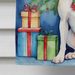 Pit Bull Terrier Christmas Reindeer House Flag Large Porch Sleeve Pole Decorative Outside Yard Banner Artwork Wall Hanging, Polyester, House Size, Multicolor_maomaolike.com