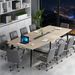 Conference Table, Modern Boat Shaped Meeting Table_maomaolike.com