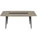 Conference Table, Modern Boat Shaped Meeting Table_maomaolike.com