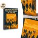FFA Friends Themed Painting Poster, Warm-toned Vintage Silhouette Farm Door Scene Poster, Highlights FFA Community Bonds, Ideal For Farmhouse, Club_maomaolike.com