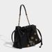 Fashionable Badge Soft 2026 New Model Large Capacity Original Bucket Trendy Personalized Shoulder Crossbody Bag_maomaolike.com