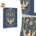 A Midsummer Night's Dream Themed Painting Poster, Elegant Vintage Fantasy Style Poster, Mystical Woodland Fairy & Celestial Design, Ideal For Living_maomaolike.com