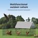 pointed Wire Chicken Coop For Poultry Breeding_maomaolike.com