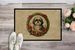 Shih Tzu Christmas Flowers Doormat Front Door Mat Indoor Outdoor Rugs For Entryway, Non Slip Washable Low Pile, 24H X 36W_maomaolike.com