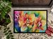 Orchids In Watercolor Doormat Front Door Mat Indoor Outdoor Rugs For Entryway, Non Slip Washable Low Pile, 24H X 36W_maomaolike.com