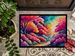 Azaleas In Color Doormat Front Door Mat Indoor Outdoor Rugs For Entryway, Non Slip Washable Low Pile, 24H X 36W_maomaolike.com