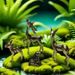 New Micro Landscape Plum Blossom Deer Landscaping Forest Decoration Creative Gardening Metal Small Ornaments Crafts_maomaolike.com
