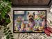Decorating Easter Cairn Terrier Doormat Front Door Mat Indoor Outdoor Rugs For Entryway, Non Slip Washable Low Pile, 24H X 36W_maomaolike.com