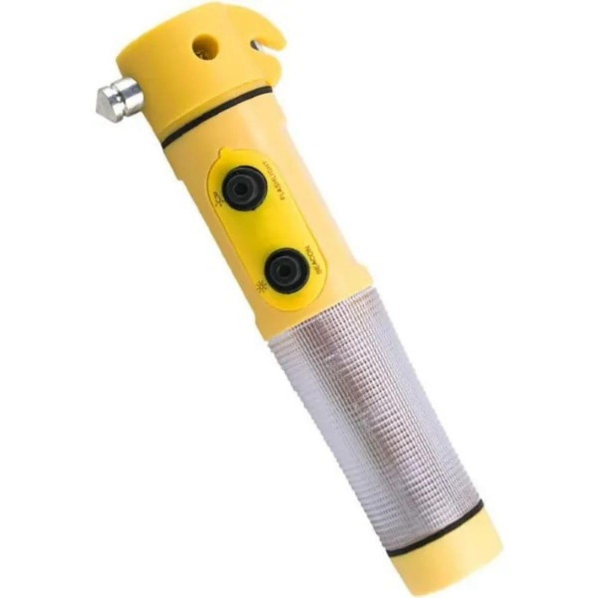 Yellow Multi-functional Car Safety Hammer With Flashlight_maomaolike.com