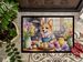 Decorating Easter Corgi Doormat Front Door Mat Indoor Outdoor Rugs For Entryway, Non Slip Washable Low Pile, 24H X 36W_maomaolike.com