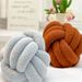 Six-color Optional Cute Teddy Velvet Handmade Round Puff Ball Photography Props Pillow Sofa Cushion_maomaolike.com