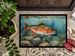 Brook Trout Doormat Front Door Mat Indoor Outdoor Rugs For Entryway, Non Slip Washable Low Pile, 24H X 36W_maomaolike.com
