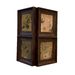 American Retro Photo Wholesale 6inch Rectangular DIY Decorative Hanging Picture Wooden Empty Frame For Wall Mounting_maomaolike.com