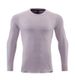 Men's Clothing Long-Sleeved Sports T-Shirt Running Quick-Drying Tights Fitness Breathable Training Outdoor Clothing Round Neck Sweatshirt_maomaolike.com