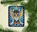 Chihuahua My Angel Porcelain Ornament Christmas Tree Hanging Decorations For Home Christmas Holiday, Rectangle, Gift, Multicolor_maomaolike.com