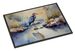 Blue Heron Doormat Front Door Mat Indoor Outdoor Rugs For Entryway, Non Slip Washable Low Pile, 24H X 36W_maomaolike.com