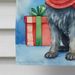 Puli Christmas Reindeer House Flag Large Porch Sleeve Pole Decorative Outside Yard Banner Artwork Wall Hanging, Polyester, House Size, Multicolor_maomaolike.com