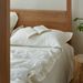 Wholesale Japanese White Embroidered Linen Pure Four-Piece Nordic Style Homestay Full Yarn-Dyed Washed Cotton 4-Piece Set_maomaolike.com