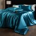 Factory Wholesale Upgraded Good Fabric Washed Ice Silk Single Solid Color Quilt Cover Export Cross-Border E-commerce_maomaolike.com
