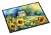 Sunflowers In Watercolor Doormat Front Door Mat Indoor Outdoor Rugs For Entryway, Non Slip Washable Low Pile, 24H X 36W_maomaolike.com
