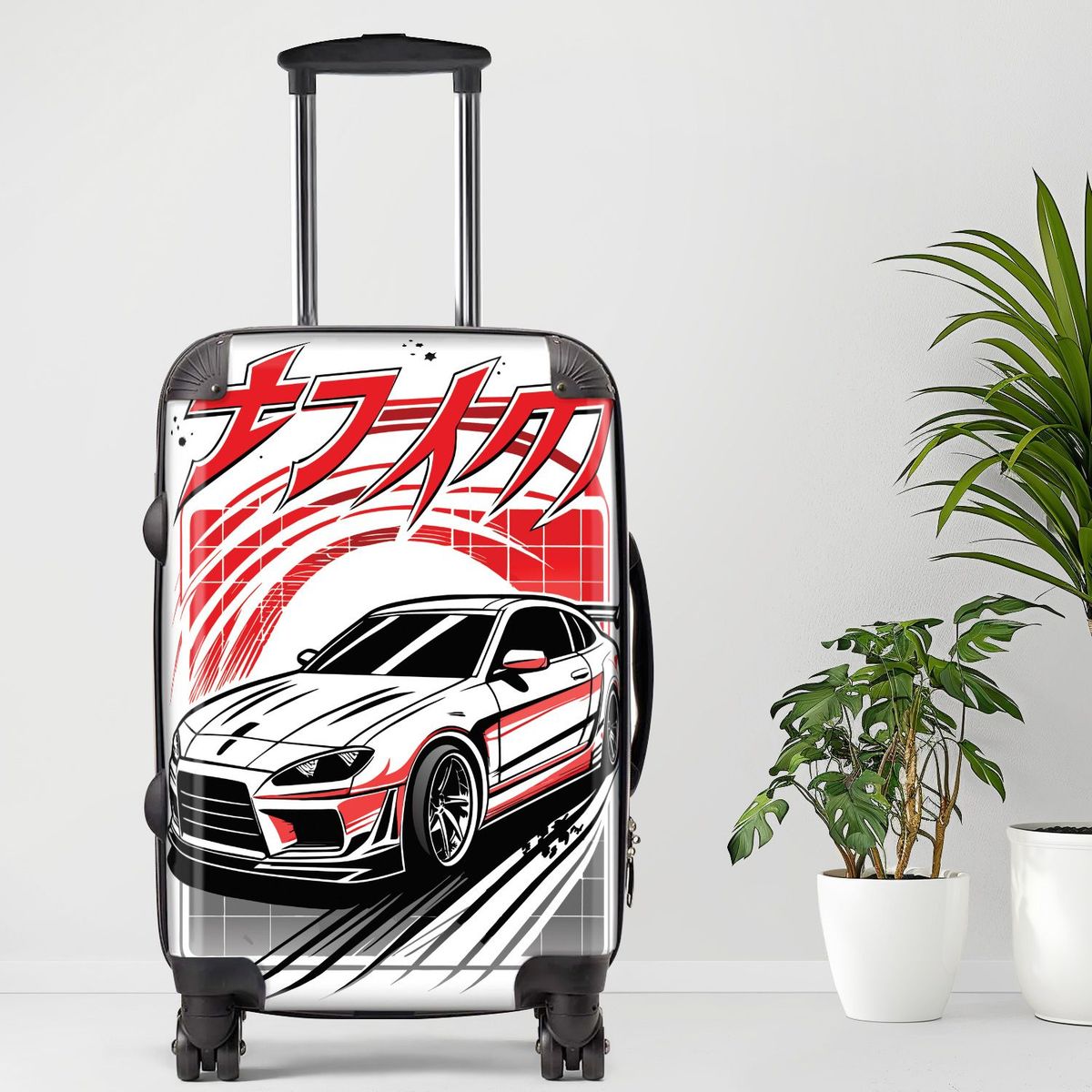 Car4 Luggage, 20/24/28 Inch Luggage, Carry-On, Custom Luggage, Luggage Set, Suitcase, Travel, Vacation, Cabin Suitcase, Custom Suitcase, Personalized Luggage_maomaolike.com