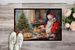 Cookies With Santa Claus Doormat Front Door Mat Indoor Outdoor Rugs For Entryway, Non Slip Washable Low Pile, 24H X 36W_maomaolike.com