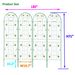 4 Pack Metal Garden Trellis 71" X 19.7" Rustproof Trellis For Climbing Plants Outdoor Flower Support Green_maomaolike.com