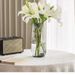 Water Drop Light Luxury High-end Transparent Glass Vase, Suitable Flower Arrangements, Dried Flowers, Water-cultivated_maomaolike.com